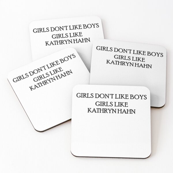 Item preview, Girls don't like boys - Katheryn Hahn design designed and sold by DMBurton.