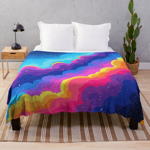 Item preview, Rainbow Nebula Clouds designed and sold by Kaleidoscope Print.