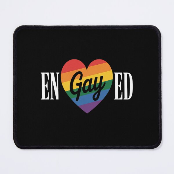 Item preview, Engayged LGBT Pride Engaged Gay Bridesmaid Wedding Lesbian designed and sold by LacostCarl.
