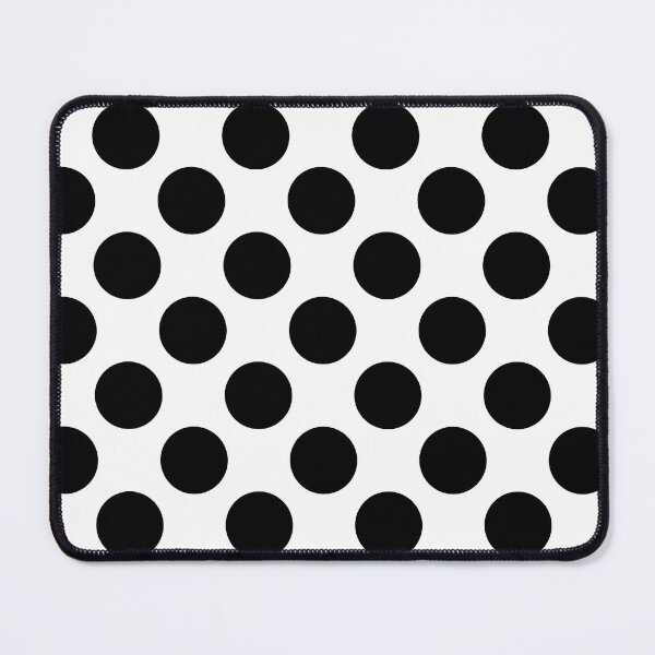 Item preview, Black Large Polka dot on White designed and sold by POLKAIWERX.