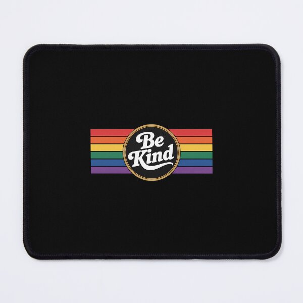 Item preview, LGBTQ Be Kind Gay Pride LGBT Ally Rainbow Flag designed and sold by EllenJast.