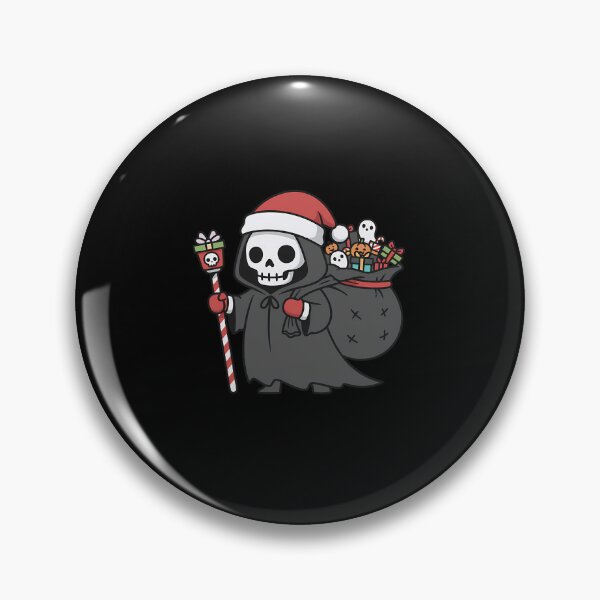 Item preview, Merry Creepmas Skeleton Santa Creepy Christmas designed and sold by pxxfsewmfd48.