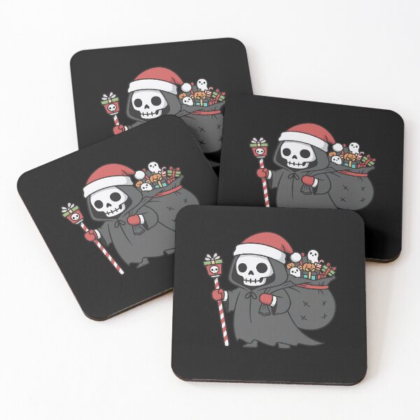 Item preview, Merry Creepmas Skeleton Santa Creepy Christmas designed and sold by pxxfsewmfd48.