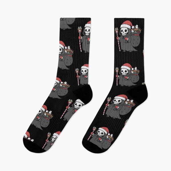 Item preview, Merry Creepmas Skeleton Santa Creepy Christmas designed and sold by pxxfsewmfd48.