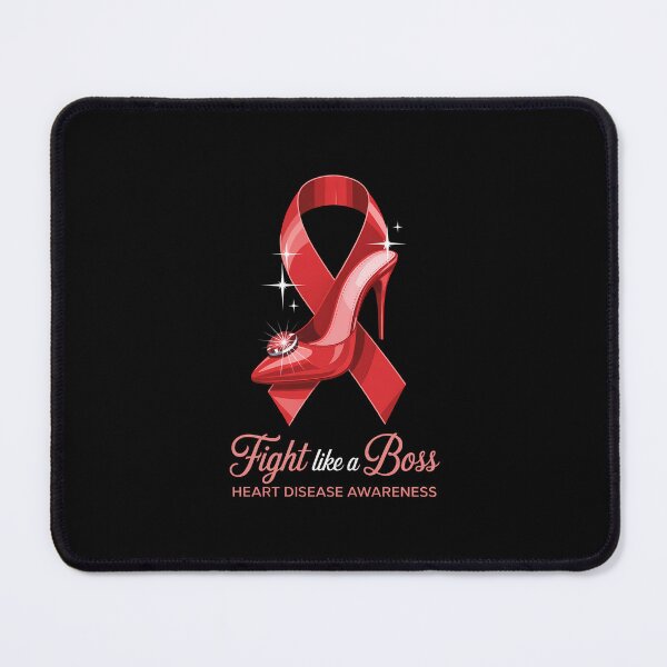 Item preview, Fight Like A Boss Heart Health Heart Disease Awareness designed and sold by EllenJast.