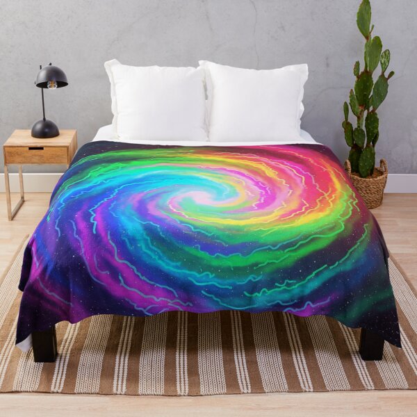 Item preview, Rainbow Galaxy Spiral designed and sold by Kaleidoscope Print.