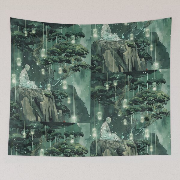 Item preview, Deep Calm Meditation | Relax Your Mind, Body & Soul designed and sold by LoriaTheFashion.