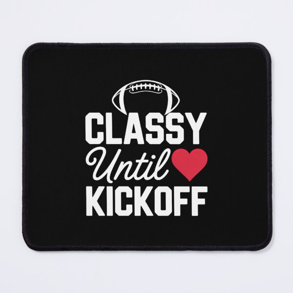 Item preview, Classy Until Kickoff Cute Super Football Bowl Heart designed and sold by FaithAbbott.