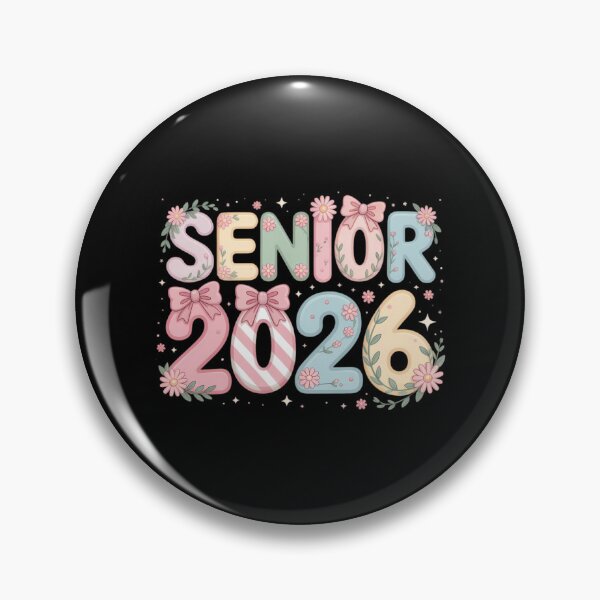 Item preview, Coquette Lace Floral Pastel Senior 2026 Senior 26 Graduation designed and sold by AsteriskDatBArt.