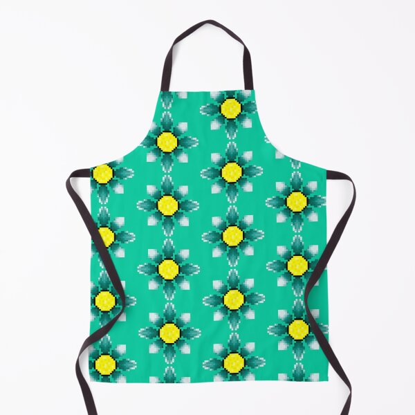 Artikelvorschau, Cyan Pixel Flower entworfen und verkauft von UbiquitousScar.