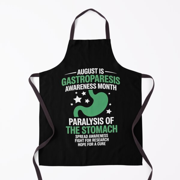 Item preview, Green Ribbon Stomach August Is Gastroparesis Awareness Month designed and sold by catsdothingz.