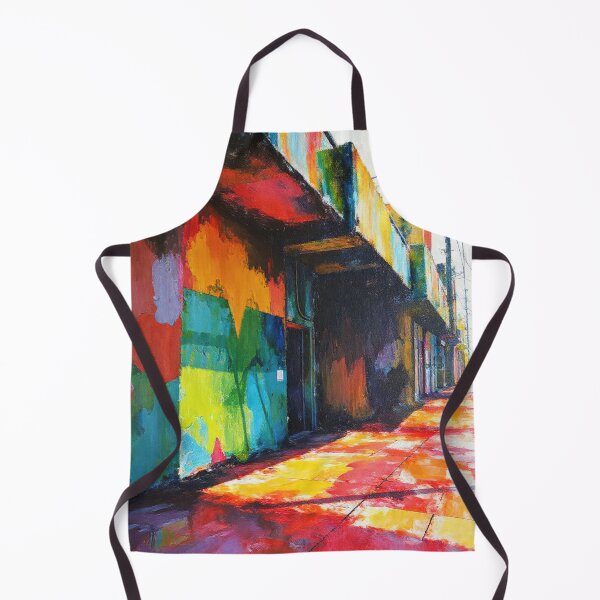 Item preview, Colorful European Alley Impressionism designed and sold by Imaagica.