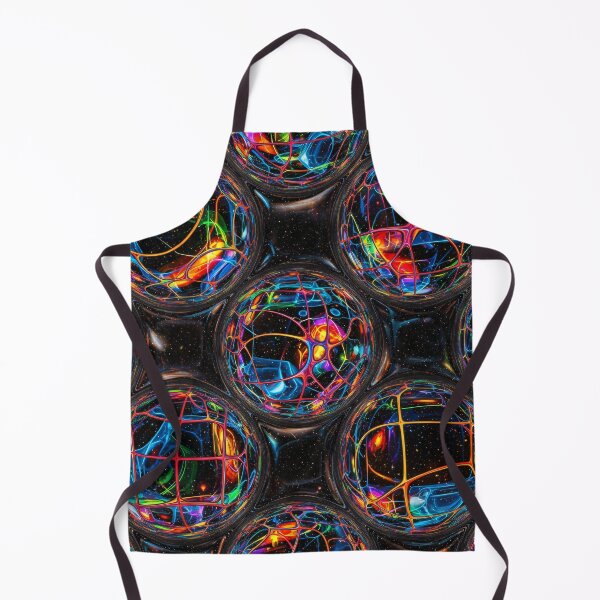 Item preview, Neon Galaxy Glass Orbs designed and sold by Kaleidoscope Print.