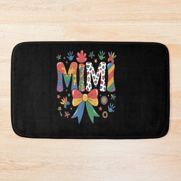 Item preview, Mimi Autism Awareness Day Puzzle Coquette Bow Matching designed and sold by catsdothingz.