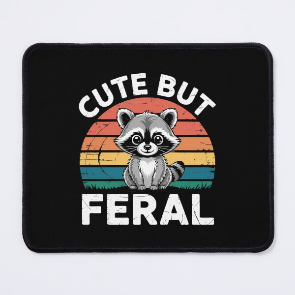 Item preview, Cute But Feral Raccoon Toddler Boy Funny Raccoon designed and sold by AsteriskDatBArt.