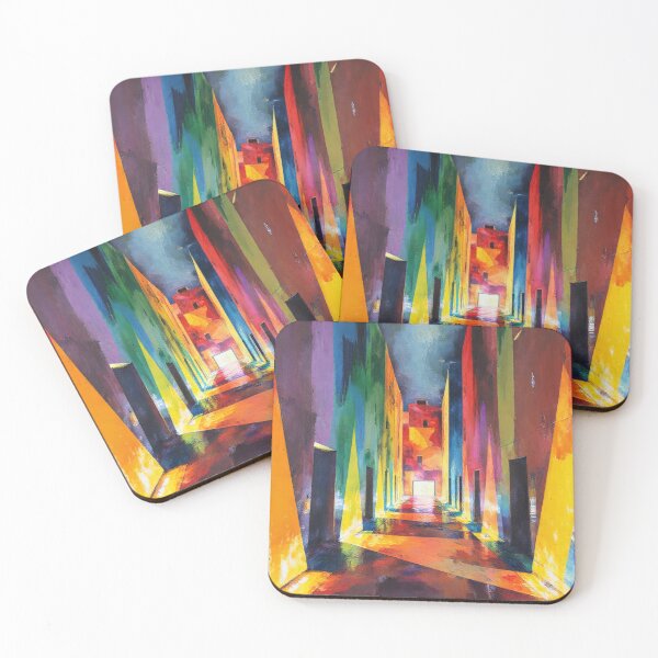 Item preview, Colorful European Alley Impressionism designed and sold by Imaagica.