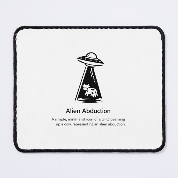 Item preview, UFO Cow Abduction designed and sold by tricorea.
