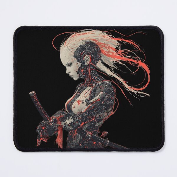 Item preview, Nihonga Cyberpunk Samurai Cyborg designed and sold by Lycanstyle.
