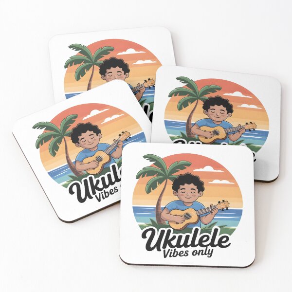 Item preview, Ukulele Vibes Only – Tropical Ukulele Lover Shirt designed and sold by ImaginedSpace7.