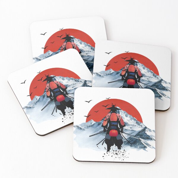 Item preview, Samurai and Red Sun designed and sold by LunaPrintable.