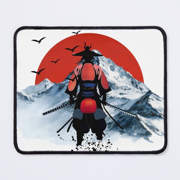 Item preview, Samurai and Red Sun designed and sold by LunaPrintable.
