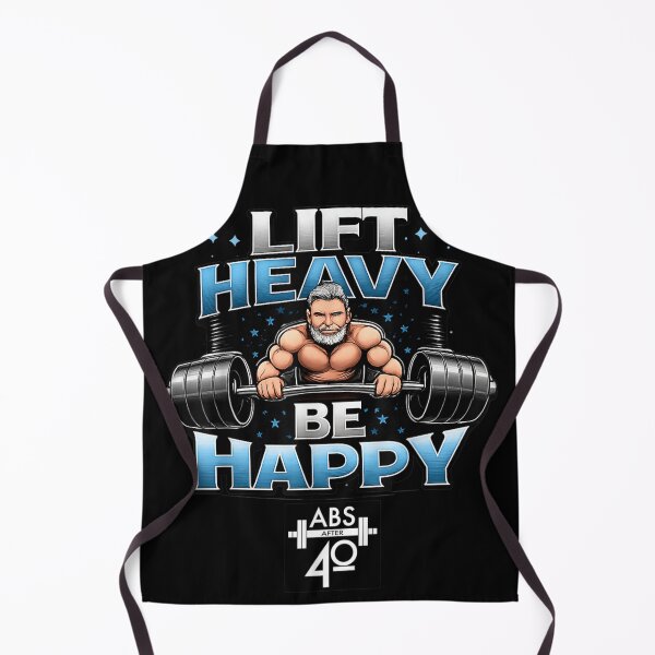 Item preview, Lift Heavy Be Happy Gym Motivation Fitness Illustration designed and sold by MassonCalepon.