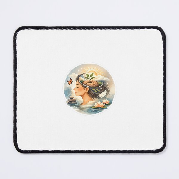 Item preview, Healing Mind Illustration – Calm & Inner Growth Art designed and sold by MyKidsLife.