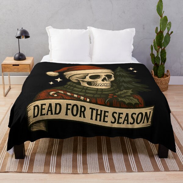 Item preview, Dead for the Season Skeleton Christmas Gothmas designed and sold by mnorseck38.