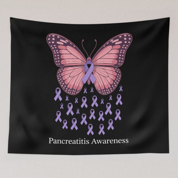 Item preview, Pancreatitis Awareness Butterfly designed and sold by EllenJast.
