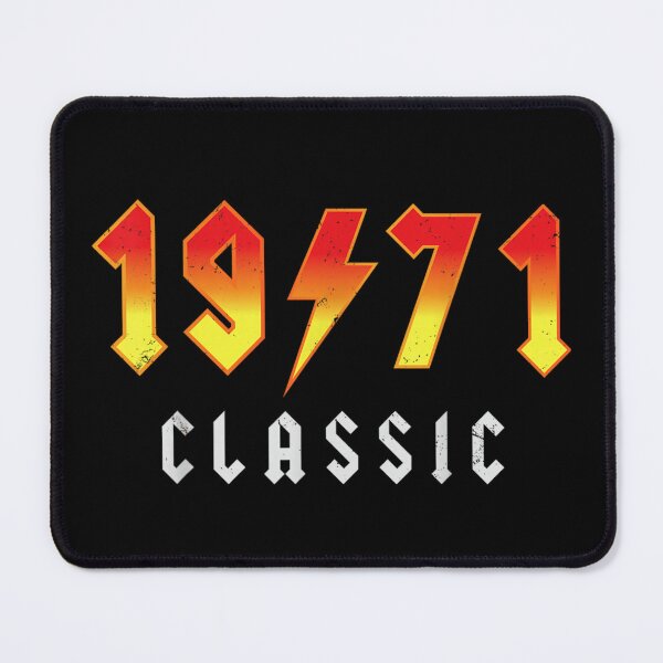 Item preview, 1971 Classic Rock Style Vintage Number Typography Design designed and sold by MassonCalepon.