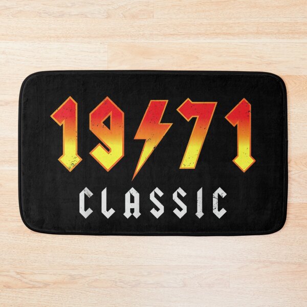 Item preview, 1971 Classic Rock Style Vintage Number Typography Design designed and sold by MassonCalepon.