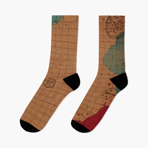 Item preview, Aged Grid Paper Map Texture designed and sold by Kaleidoscope Print.