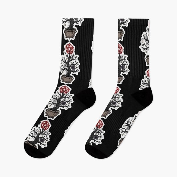 Item preview, Gothmas Creepy Potted Plant Skull Flower Dark Holiday designed and sold by mnorseck38.
