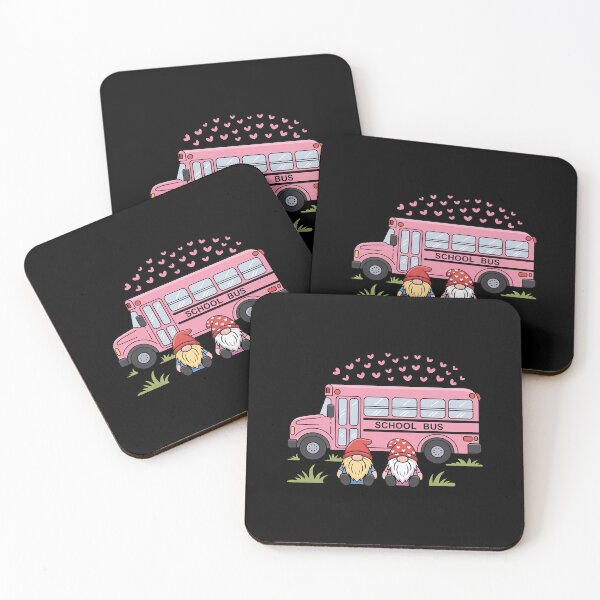 Item preview, OneL School Bus Love Gnome School Bus Driver Valentine Day designed and sold by catsdothingz.