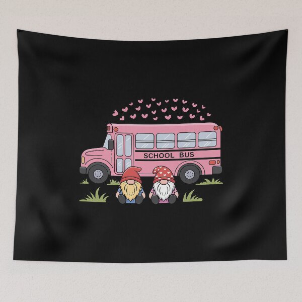Item preview, OneL School Bus Love Gnome School Bus Driver Valentine Day designed and sold by catsdothingz.