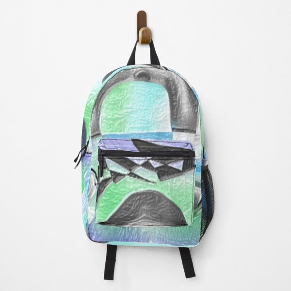 Item preview, tri color embossed leather colorful abstract design designed and sold by SmashingDeals.
