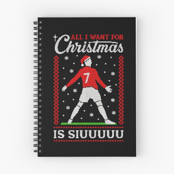 Item preview, All I Want For Christmas Is Siuu Funny Christmas Festive Knitted  designed and sold by salleynhoose.