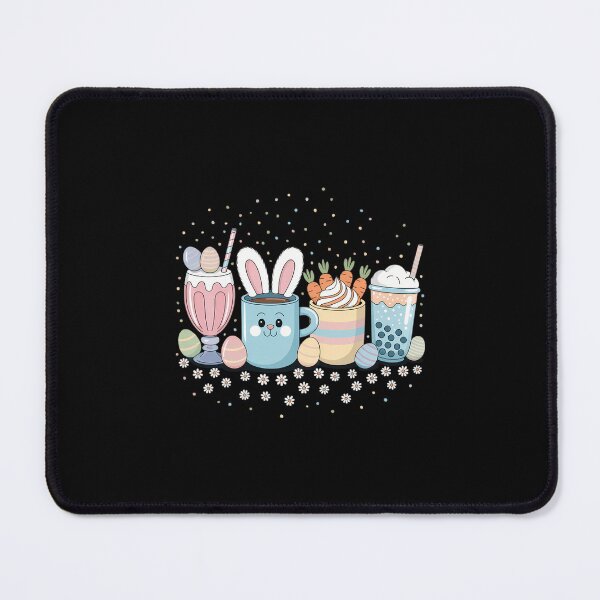Item preview, Coffee Lover Cups Latte Iced Cream Easter Day designed and sold by FaithAbbott.