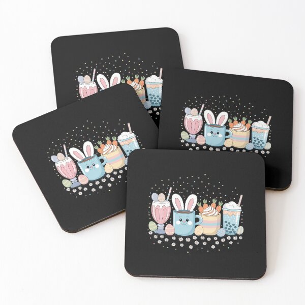 Item preview, Coffee Lover Cups Latte Iced Cream Easter Day designed and sold by FaithAbbott.