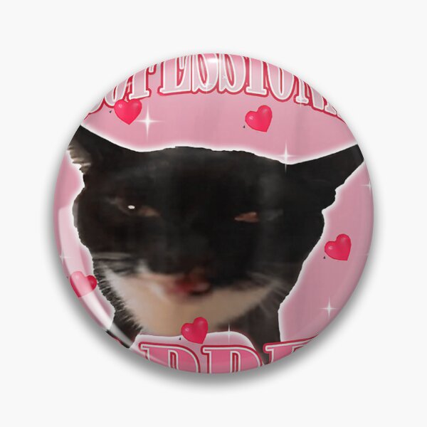 Item preview, Professional Yapper Funny Cat Valentine Humor Illustration designed and sold by DunciOcukino.