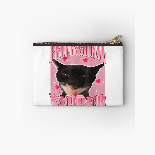 Item preview, Professional Yapper Funny Cat Valentine Humor Illustration designed and sold by DunciOcukino.