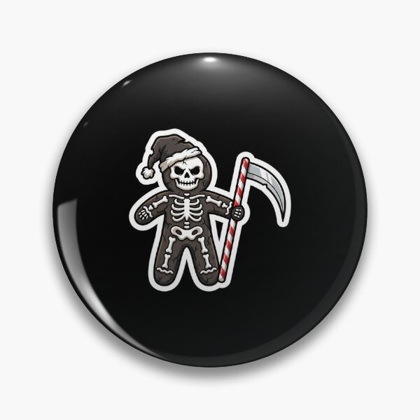 Item preview, Gothmas Gingerbread Skeleton Reaper Candy Cane designed and sold by mnorseck38.