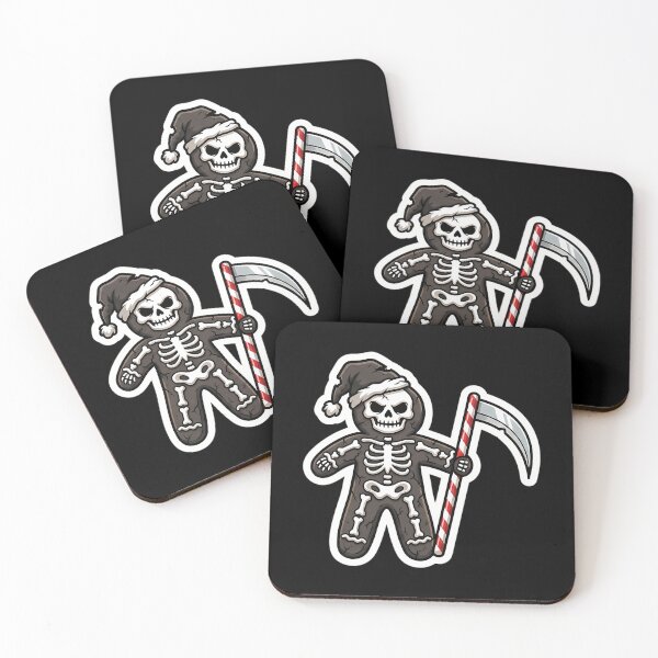 Item preview, Gothmas Gingerbread Skeleton Reaper Candy Cane designed and sold by mnorseck38.