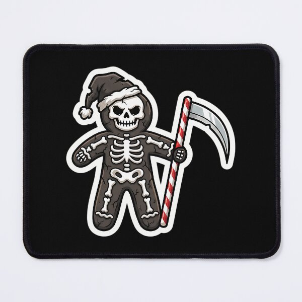 Item preview, Gothmas Gingerbread Skeleton Reaper Candy Cane designed and sold by mnorseck38.