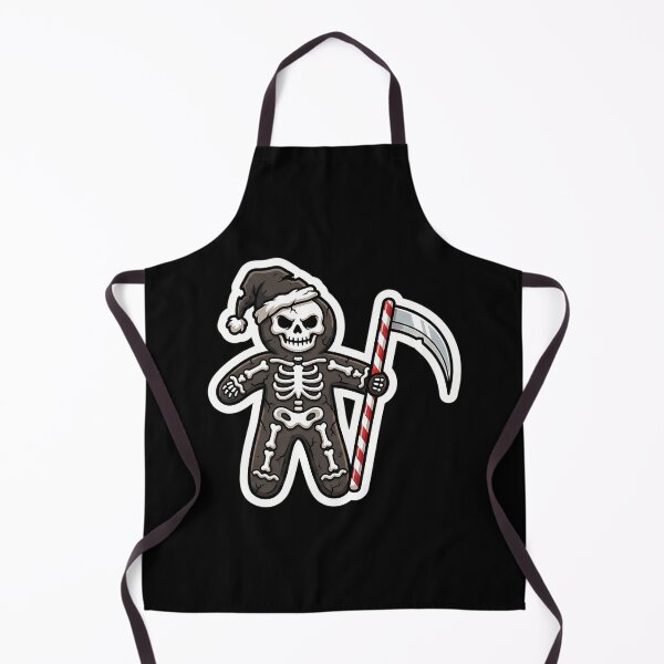 Item preview, Gothmas Gingerbread Skeleton Reaper Candy Cane designed and sold by mnorseck38.