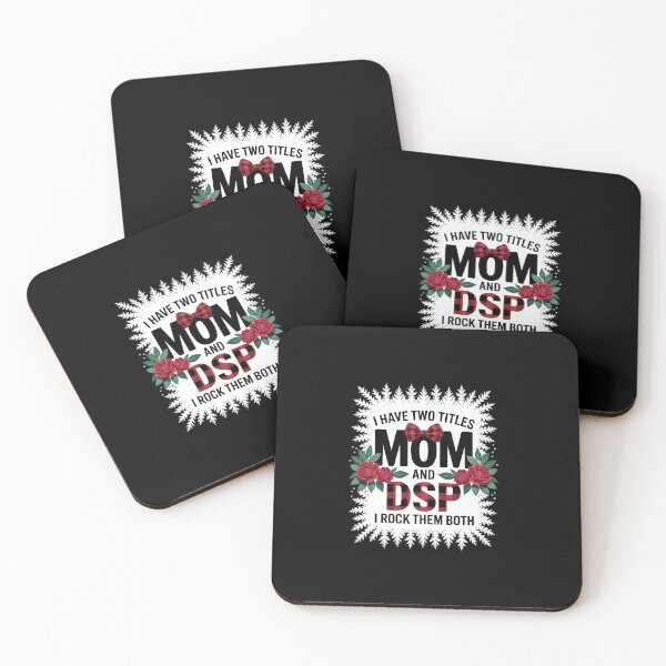Item preview, I Have Two Titles Mom & DSP Direct Support Staff Mother Day designed and sold by EllenJast.
