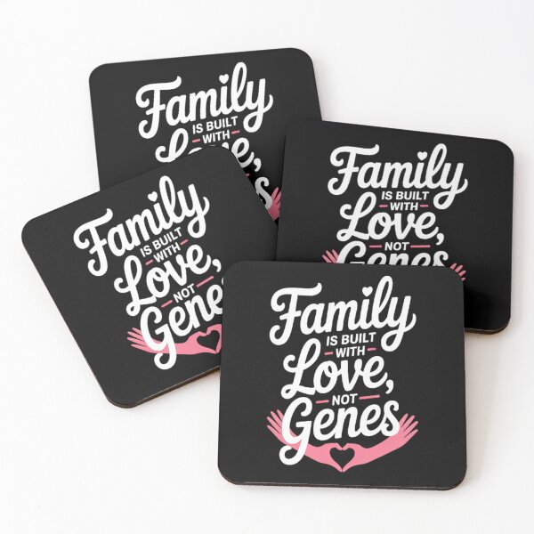 Item preview, Family Love Over Genetics Inspirational Quote designed and sold by LacostCarl.