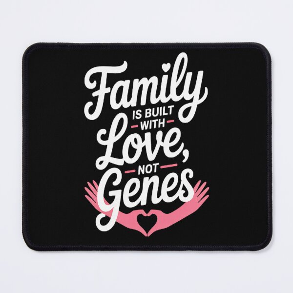 Item preview, Family Love Over Genetics Inspirational Quote designed and sold by LacostCarl.
