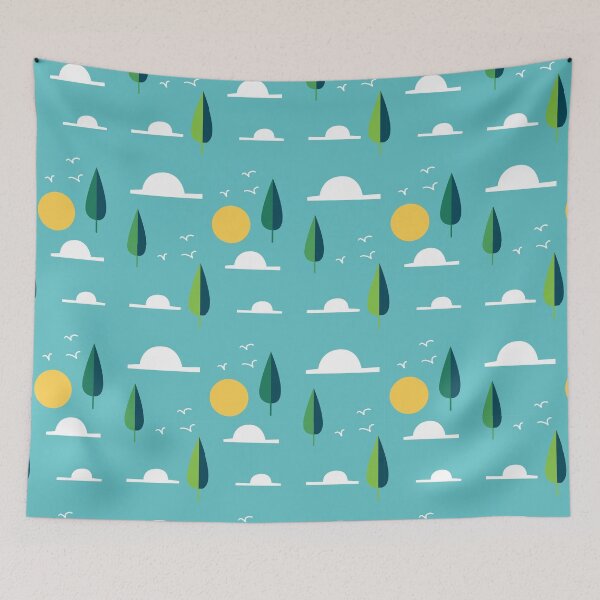 Item preview, Nature Landscape Pattern designed and sold by Gradasee.