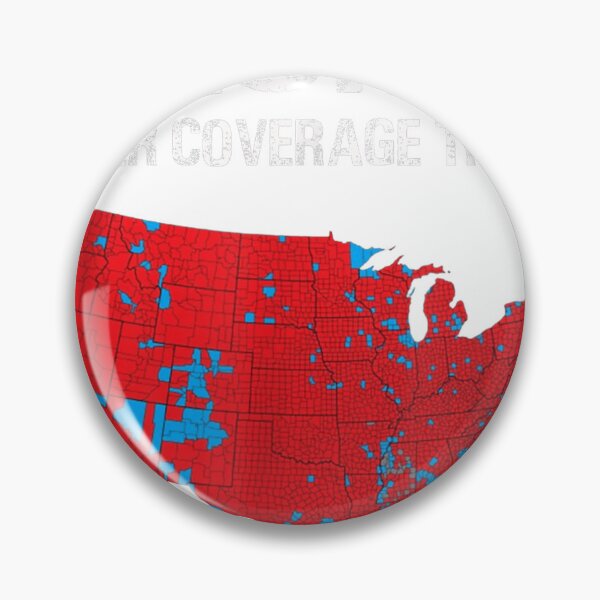 Item preview, Trump Better Coverage Than 5G Funny Map designed and sold by Wittre4512.